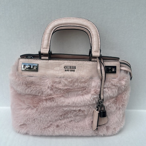 New GUESS Katey Luxe Luxury Satchel - Picture 10 of 14